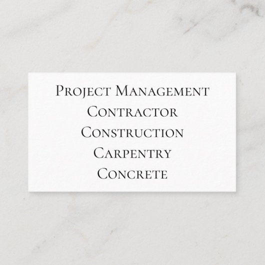 黒伝統的、グレー、および白の名刺 名刺 (裏面)