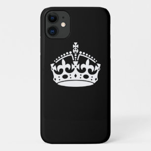 黒保の冠を落ち着けて! iPhone 11 ケース