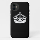 黒保の冠を落ち着けて! Case-Mate iPhoneケース (裏面)