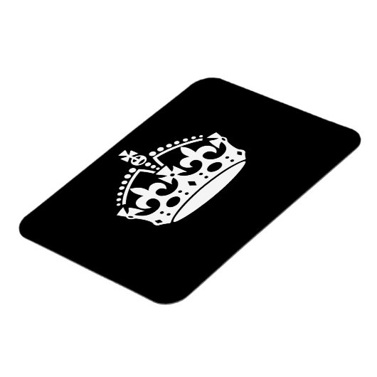 黒保のCALM CROWNアイコンカスタマイズ マグネット (左側)