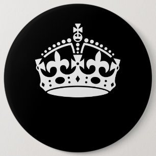 黒保のCALM CROWNアイコンカスタマイズ 缶バッジ