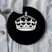 黒保のCALM CROWNアイコンカスタマイズ 缶バッジ (インサイチュ)