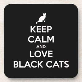 黒保猫を愛する コースター