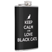 黒保猫を愛する フラスク (右)