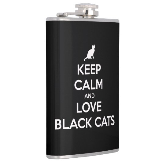 黒保猫を愛する フラスク (右)