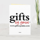 黒信じサンタに? シーズンカード (裏面)