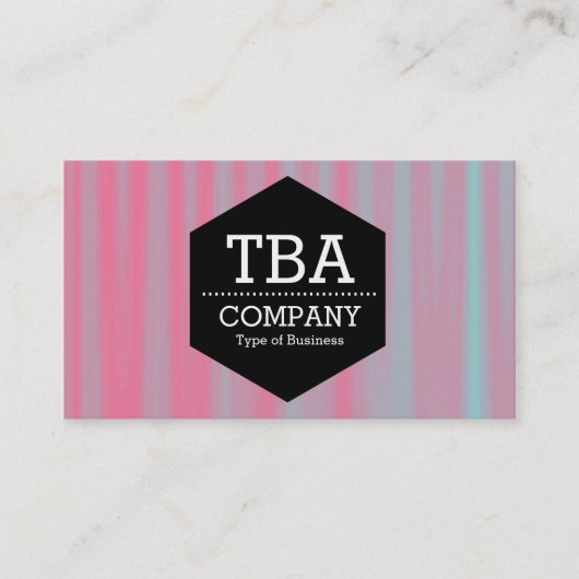 黒六角 – 抽象芸術090716(06) 名刺 (正面)