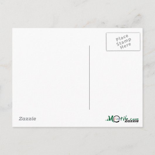 黒円 |日本の愛の記号 ポストカード (裏面)