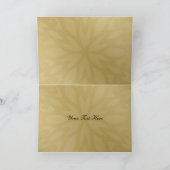 黒冬の結婚式 サンキューカード (内部)