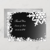 黒冬の結婚式 ポストカード (正面/裏面)