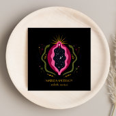 黒助産師サービス妊娠妊婦の膣 スクエア名刺