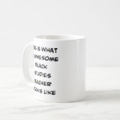 黒勉強先生素晴らし、 コーヒーマグカップ (正面左)