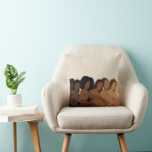 黒化した女性用枕 クッション (椅子)