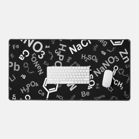 黒化学者 デスクマット (キーボード&マウス)