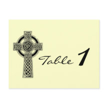 黒十字アイボリー結婚の表番号