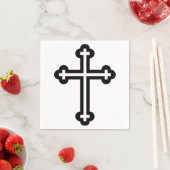 黒十字架 スタンダードカクテルナプキン (インサイチュ)