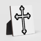 黒十字架 フォトプラーク (正面)