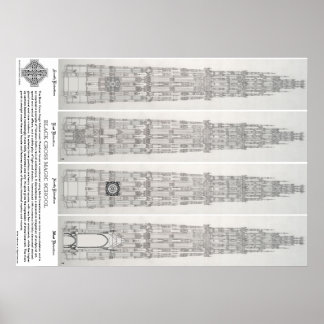 黒十字魔法学校ポスターNo.1 ポスター