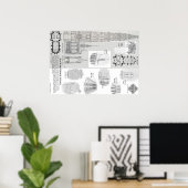 黒十字魔法学校ポスターNo.2 ポスター (ホームオフィス)