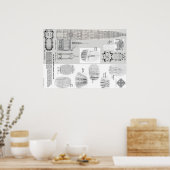 黒十字魔法学校ポスターNo.2 ポスター (キッチン)