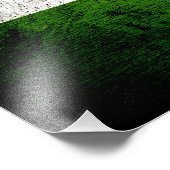 黒印グランジ州旗 フォトプリント            (角)