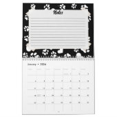 黒印パーソナライズされた刷(前版付) カレンダー (1月 2026)