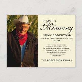 黒及びクリーム記念家族の承認 ポストカード