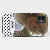 黒及び白: モノグラム: 写真: iPhone 5の場合 Case-Mate iPhoneケース (裏面(横))