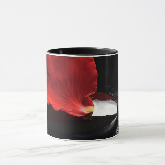 黒及び赤 マグカップ (中央)