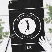 黒叔母最高の家ゴルファーMonogram Sports Pro ゴルフタオル