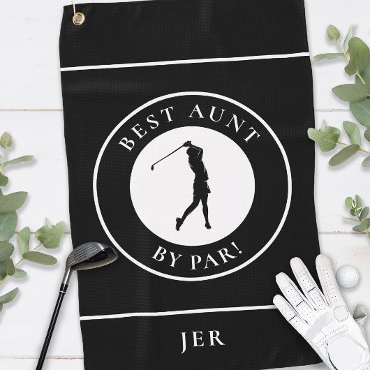 黒叔母最高の家ゴルファーMonogram Sports Pro ゴルフタオル
