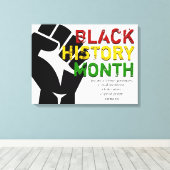 黒史の月キリスト教のバイブル聖なる書物、 経典 キャンバスプリント (インサイチュ (ウッドフロア))