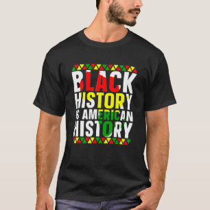 黒史はアメリカの歴史月間アフリカのアメリカ合衆国 Tシャツ