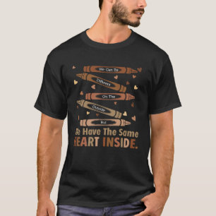 黒史はアメリカ史アフリカの地図BHM Tシャツ