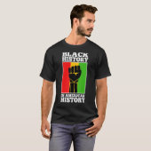 黒史はアメリカ史3 Tシャツ (正面フル)