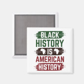 黒史はアメリカ史 マグネット (正面/裏面)
