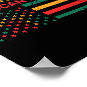 黒史はアメリカ史 – 黒史 ポスター (角)