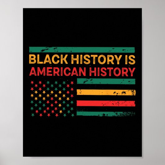 黒史はアメリカ史 – 黒史 ポスター (正面)