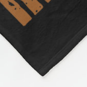 黒史はアメリカ史Bhm African Mela フリースブランケット (角)