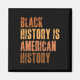 黒史はアメリカ史Bhm African Mela マグネット