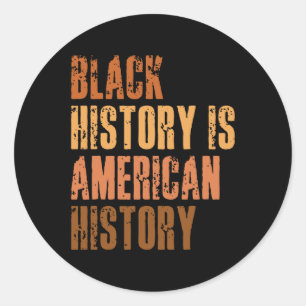 黒史はアメリカ史Bhm African Mela ラウンドシール