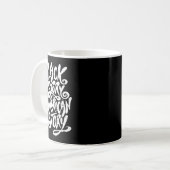 黒史はアメリカ歴史黒史Mo コーヒーマグカップ (正面左)
