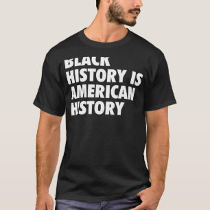 黒史はアメリカ歴史黒史Mo Tシャツ