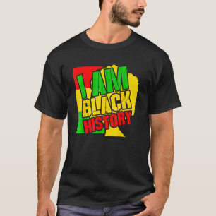 黒史はアメリカ歴史黒史Mo Tシャツ