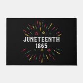 黒史アフリカンアメリカン1865年 ドアマット (正面)