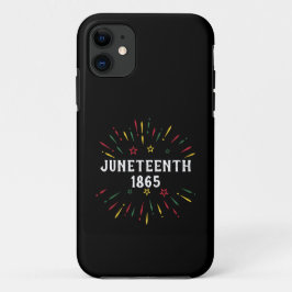 黒史アフリカンアメリカン1865年 iPhone 11 ケース