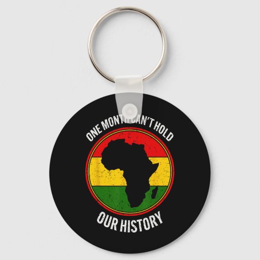 黒史1か月我々のヒストを保持できない キーホルダー (正面)