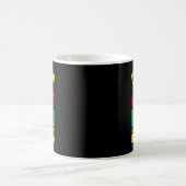 黒史1か月我々のヒストを保持できない コーヒーマグカップ (中央)