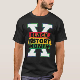 黒史2022年アフリカ系アメリカ人の歴史 Tシャツ