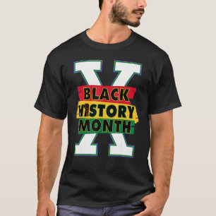 黒史2022年アフリカ系アメリカ人の歴史 Tシャツ